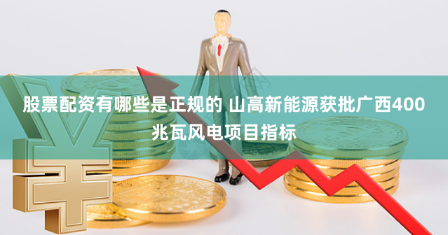 股票配资有哪些是正规的 山高新能源获批广西400兆瓦风电项目指标