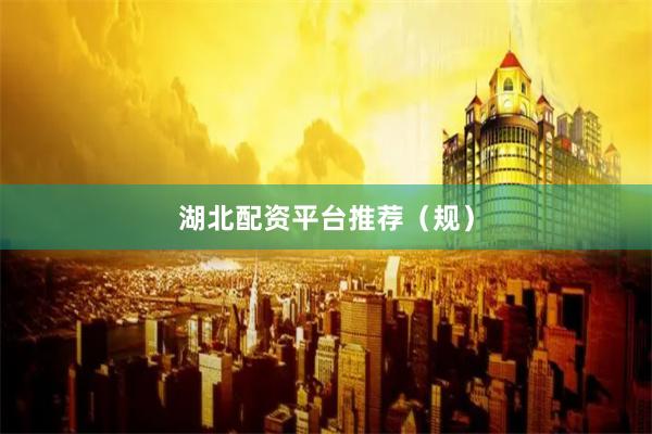 湖北配资平台推荐（规）